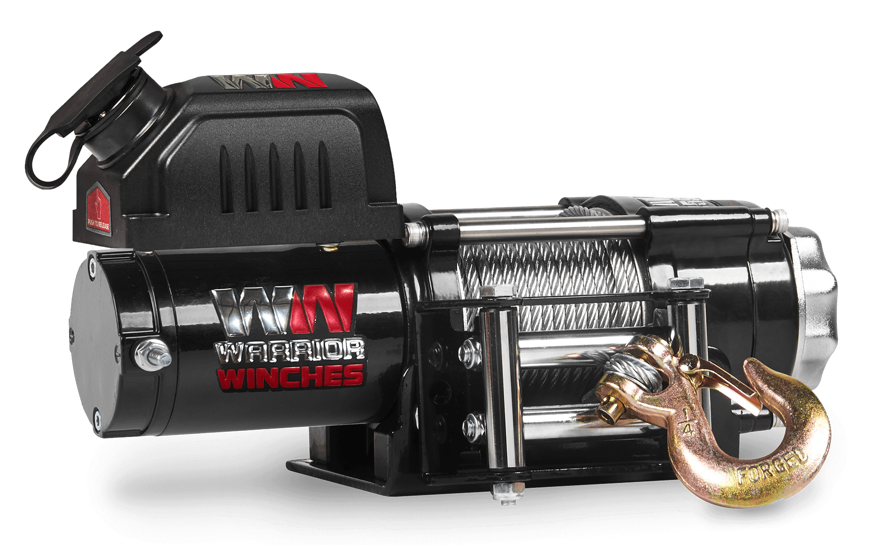 Ninja 2500 Electric Winch - 24v Steel Rope