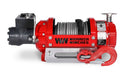 Wyciągarka hydrauliczna Warrior RV8000 z krótkim bębnem i udźwigiem 3,6 tony