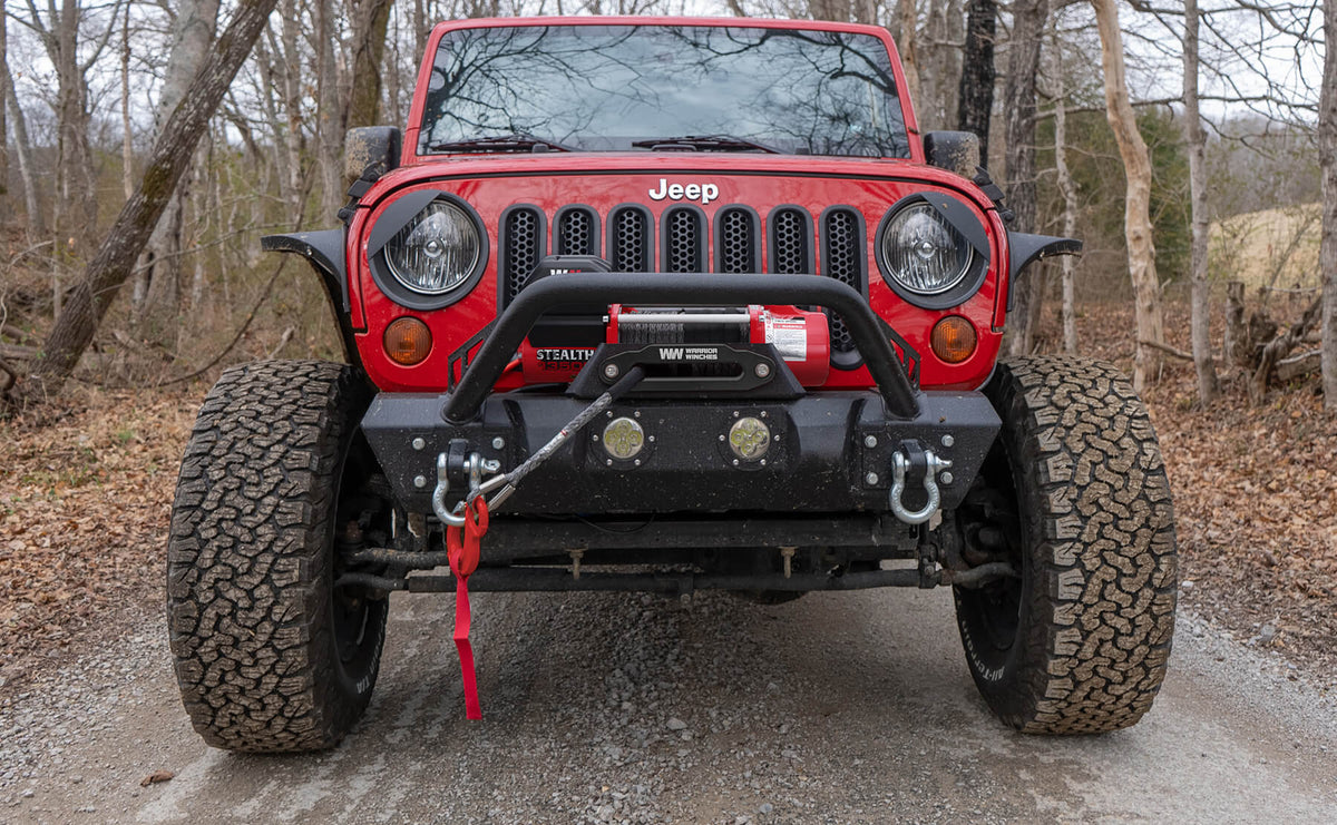 Stealth 13500lb Winch - 24v Steel Rope