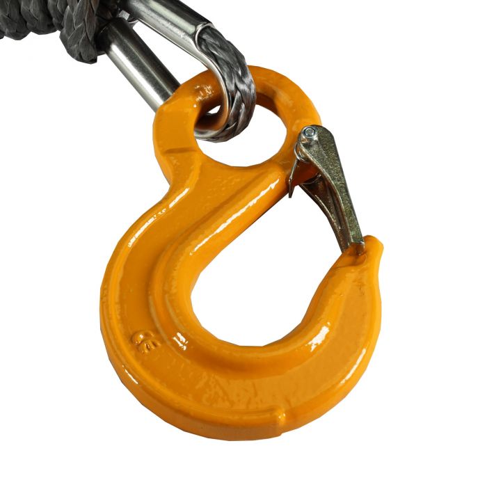 Warrior Black Edition Synthetic Winch Rope 10mm x 30m