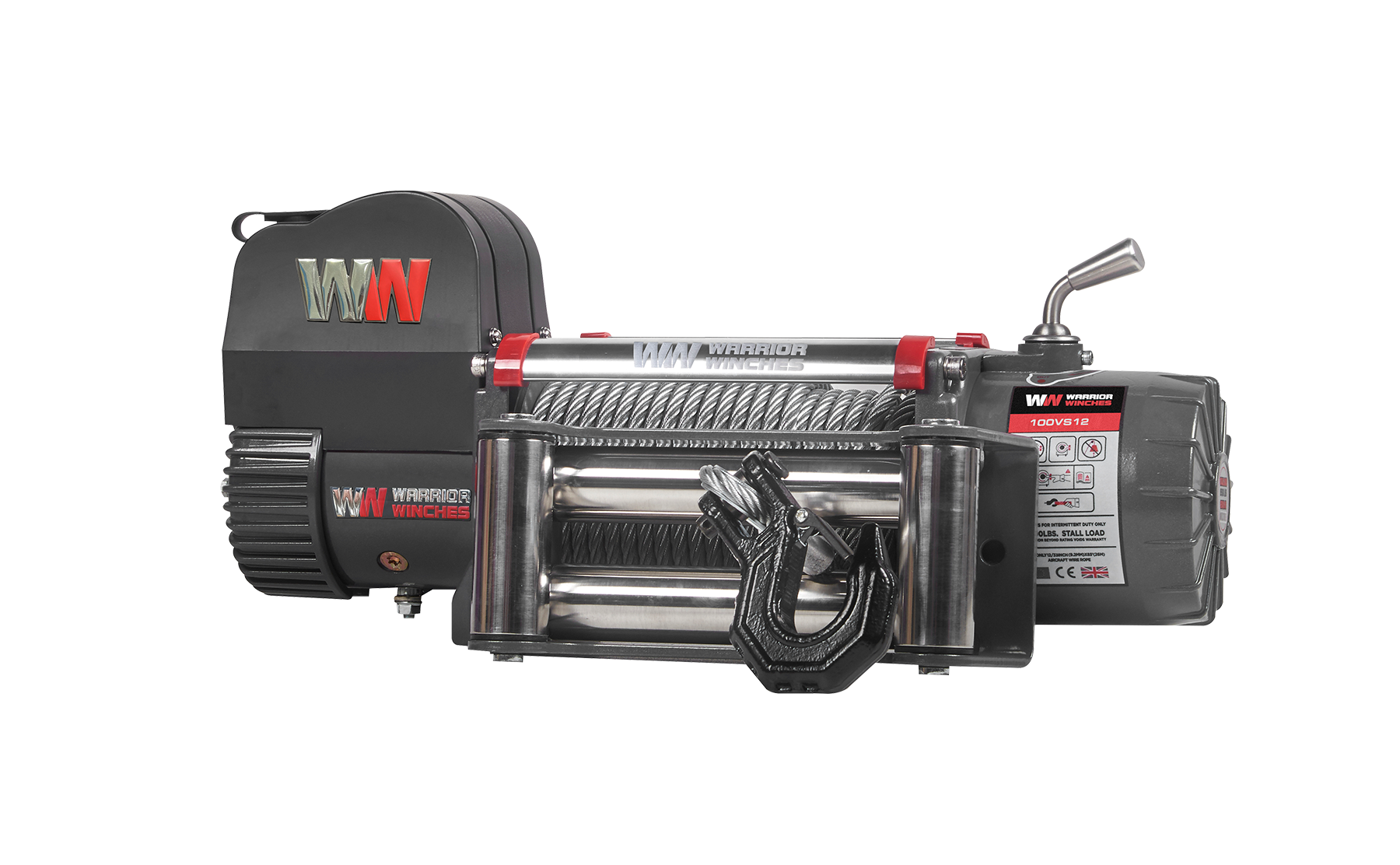 Samurai 8000 Electric Winch - 12v Steel Rope