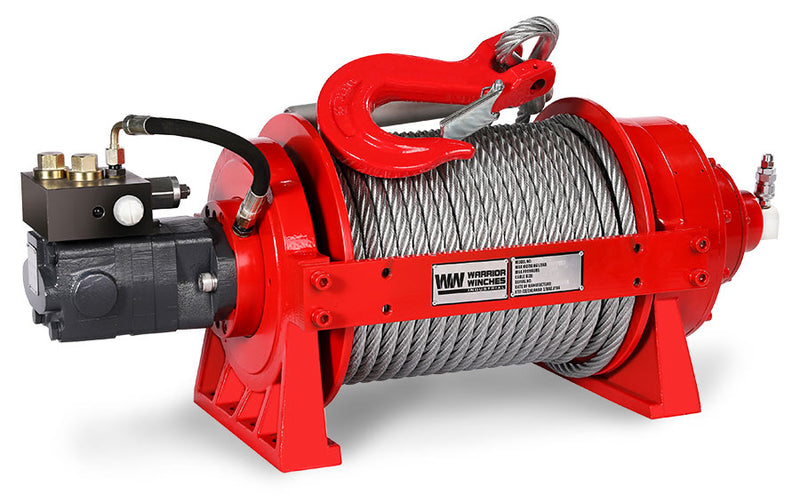 JR 10 Tonne Industrial Hydraulic Winch