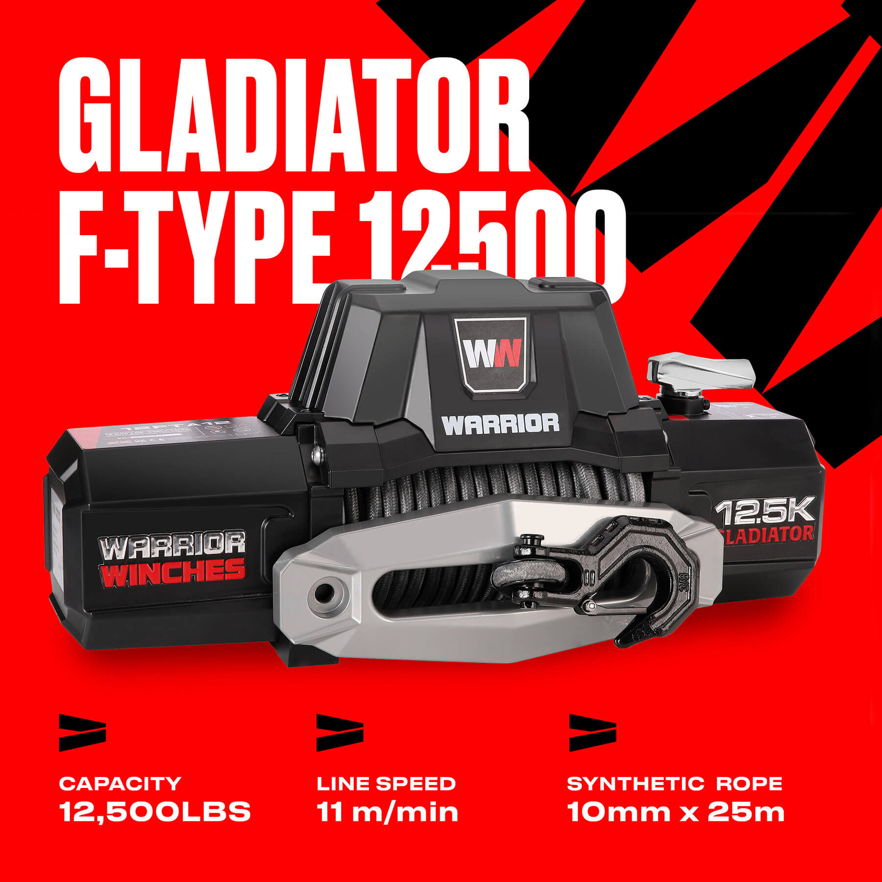 Wciągarka elektryczna Gladiator F-Type 12500