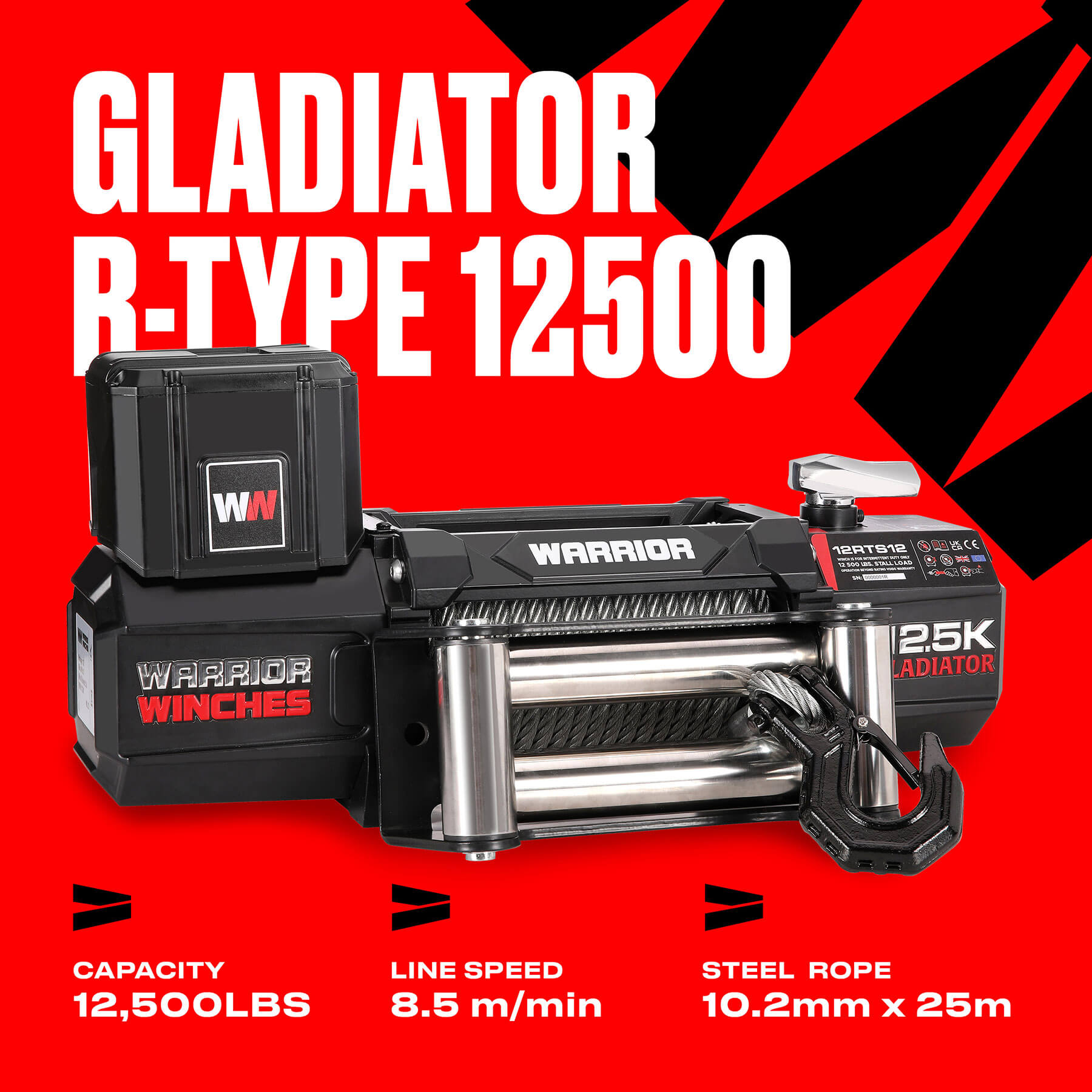 Wciągarka elektryczna Gladiator R-Type 12500