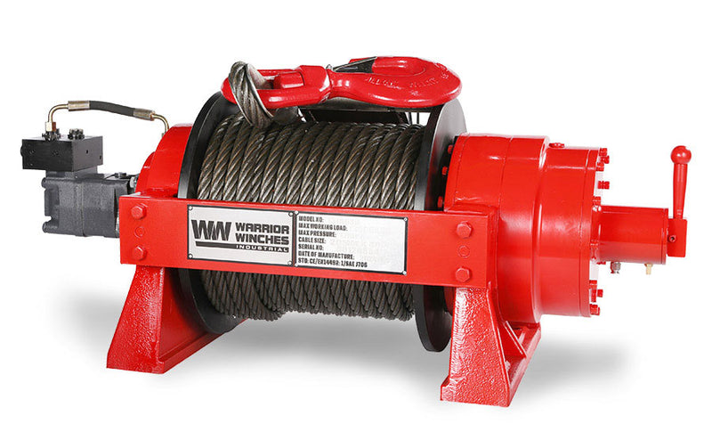 JR 13 Tonne Industrial Hydraulic Winch