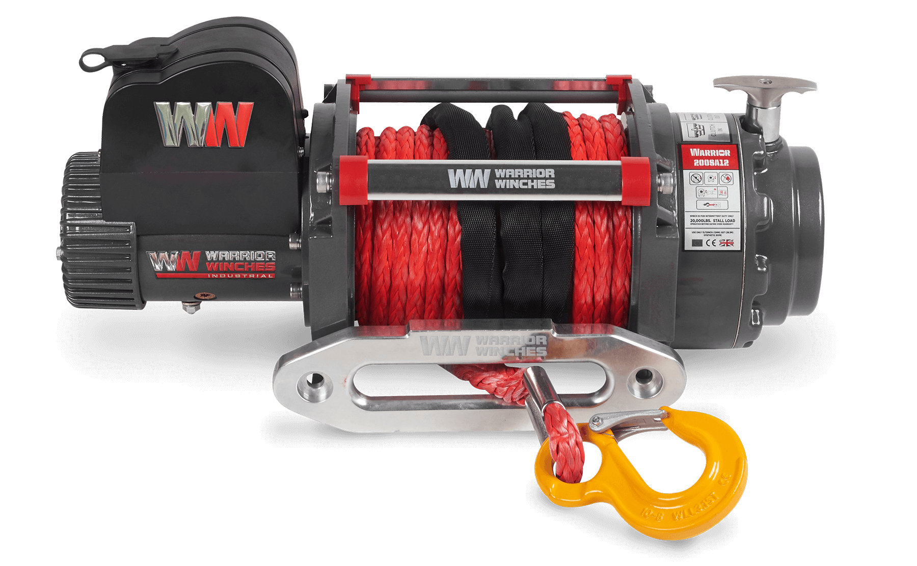 Samurai 20000 Electric Winch - 24v Synthetic Rope