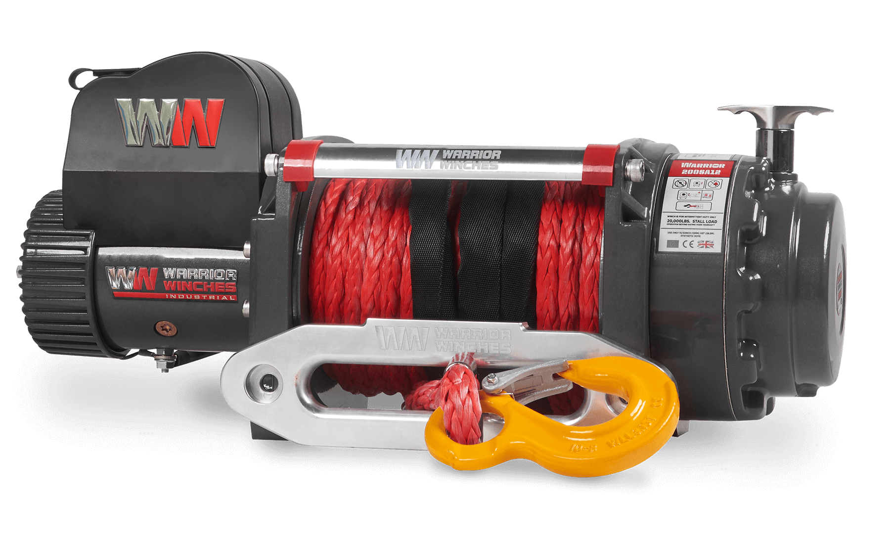 Samurai 20000 Electric Winch - 24v Synthetic Rope