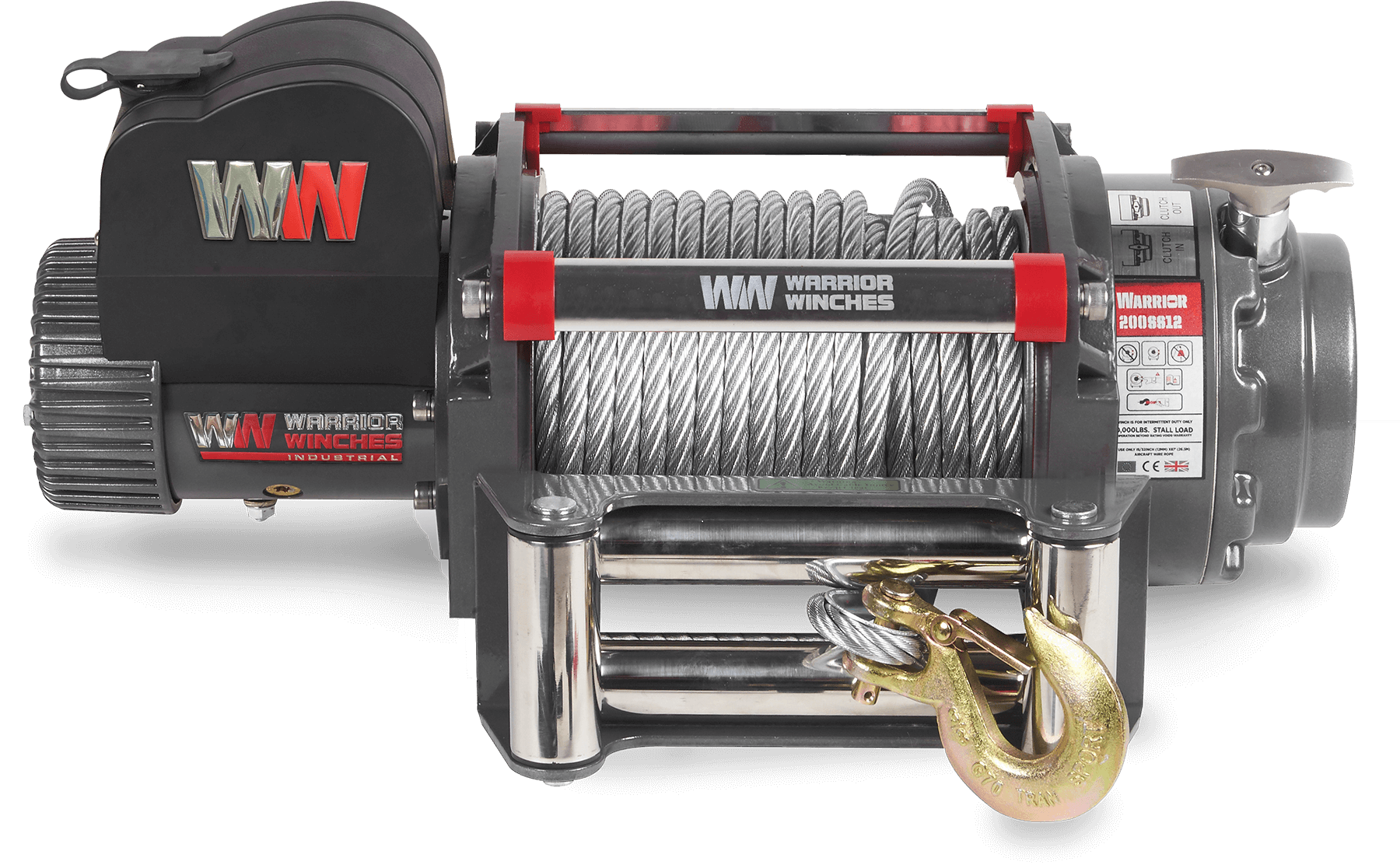 Samurai 20000 Electric Winch - 12v Steel Rope