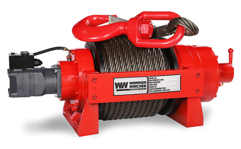 JR 20 Tonne Industrial Hydraulic Winch