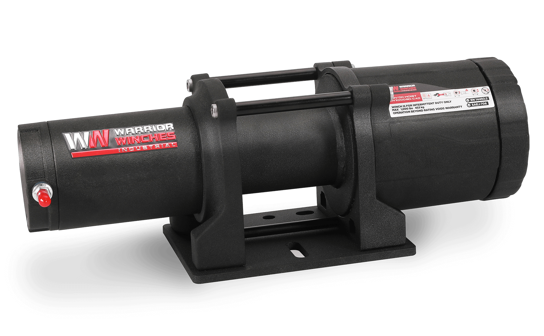 Wciągnik przemysłowy 12 V z krótkim bębnem EH1000