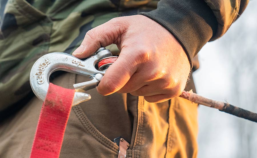 Ninja 2500 Electric Winch - 12v Synthetic Rope